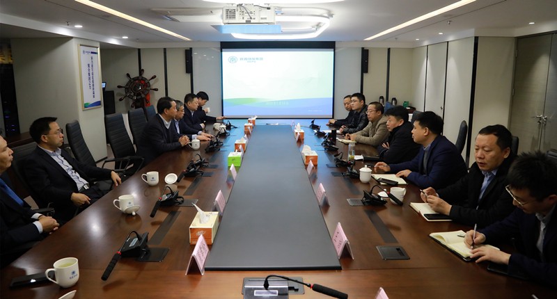 商洛市县政府一行到海洋之神集团交流座谈｜熊良虎出席