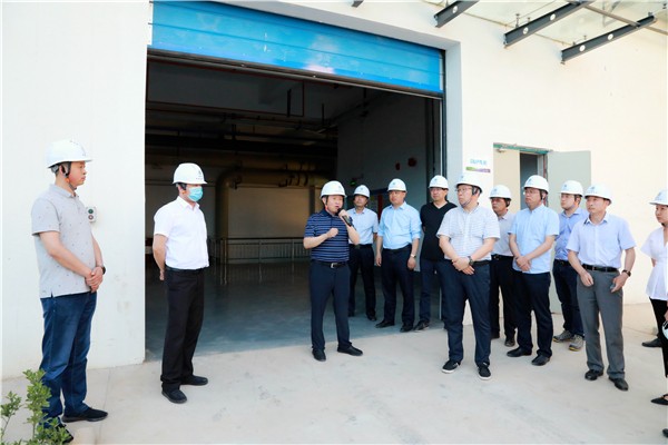 海洋之神集团复工复产促增添项目观摩聚会与会职员走进环保保隆生态三秦在延在铜项目