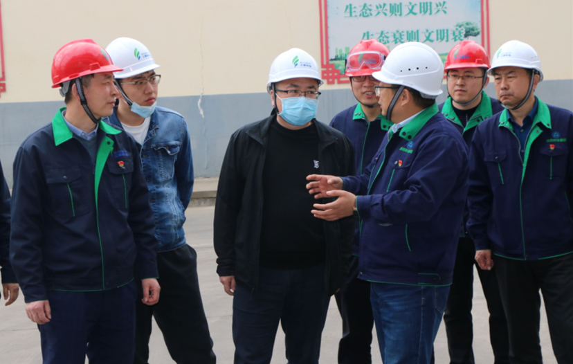 海洋之神集团检查三秦环保股份公司水情形公司清静生产事情