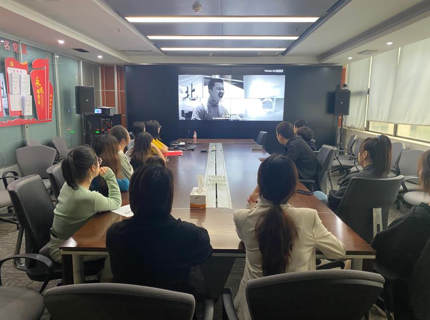 水情形公司团支部开展“请党定心，，，，，强国有我”主题团日活动