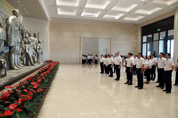 海洋之神集团党委赴关中革命纪念馆开展“状畎革命足迹 传承红色基因 筑牢作风基本”党建研学活动
